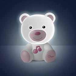 Игрушка - ночник Медвежонок Dreamlight роз. (Chicco, Италия)