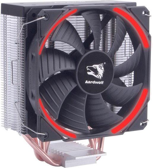Cooler Aardwolf, for Socket 20xx/1200/1366/115*/775/AMD, PROXIMA 460 RED, 1000-1800rpm, 4pin
