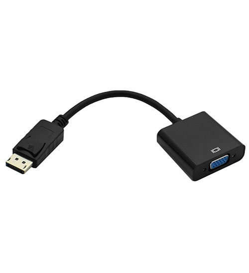 Переходник Converter Cablexpert A-DPM-VGAF-02, черный