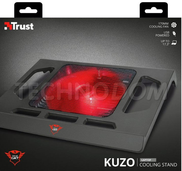 Подставка для ноутбука Trust GXT 220 Kuzo, black - фото 3 - id-p92487030