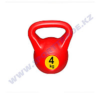 Гиря пластик 4кг Россия