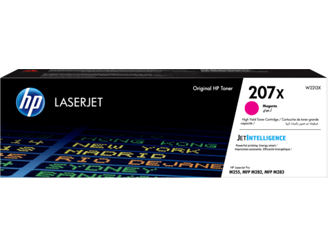 Картридж HP W2213X (207X) Magenta для Color LaserJet Pro M283fdw/M255dw/M282nw