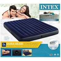 INTEX Classic Downy Airbed үрлемелі матрасы (64755, 183х203х25 см)