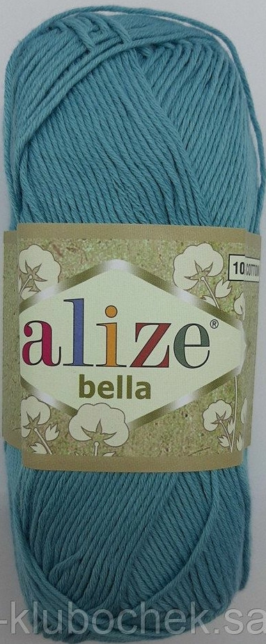 Пряжа для вязания Bella (Бэлла) Лазурный 462 - фото 2 - id-p92393196