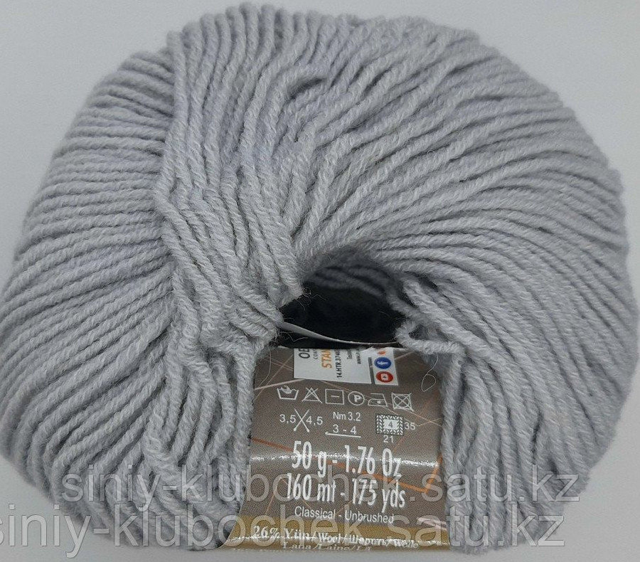 Пряжа для вязания Lanacoton (Ланакотон) Светло серый 420 - фото 1 - id-p92394588