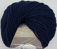 Пряжа для вязания Lanacoton (Ланакотон) Темно синий 58