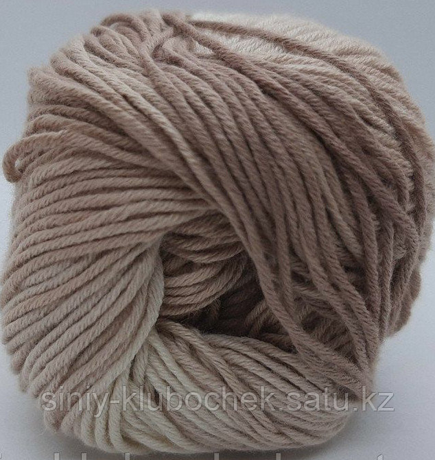 Пряжа для вязания Bella batik (Белла батик) Бежевый меланж 1815 - фото 1 - id-p92393267