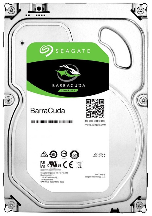 HDD 2 Tb Seagate Barracuda 7200.14, 7200rpm 64MB ST2000DM 3.5 серебристый
