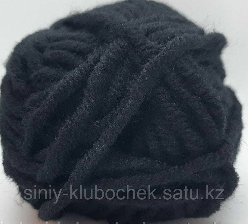 Пряжа для вязания Superlana Maxi (Суперлана Макси) Черный 60 - фото 1 - id-p92395472