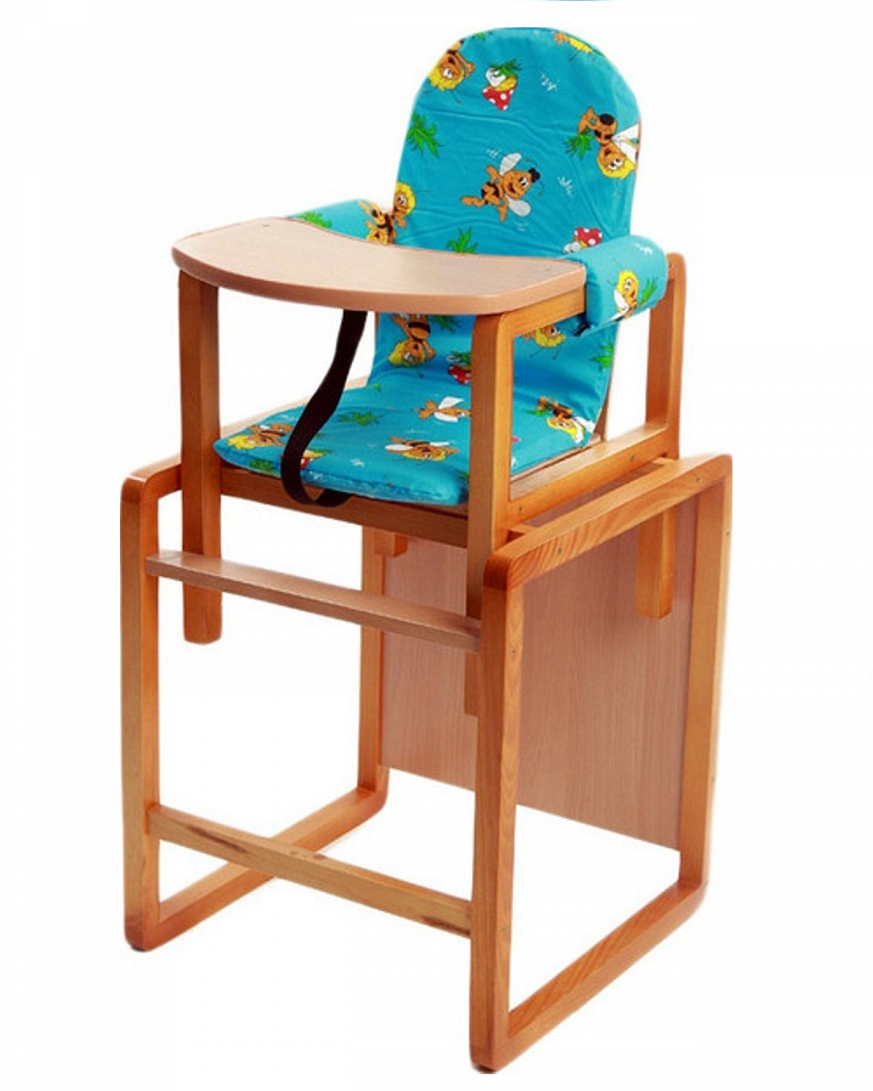 Стол-стул для кормления "Алекс", голубой