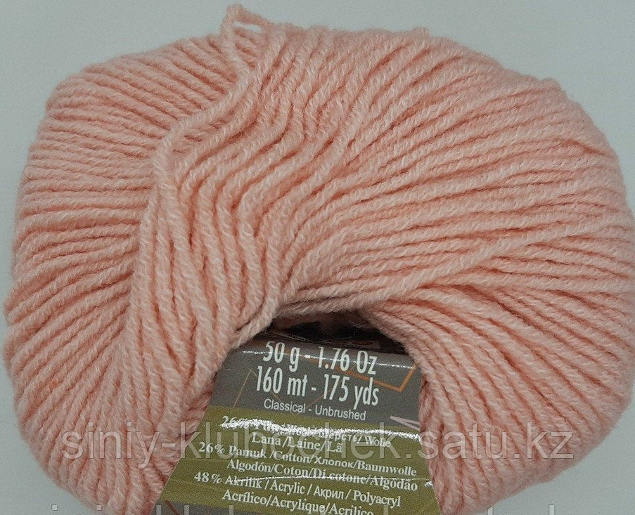 Пряжа для вязания Lanacoton (Ланакотон) Светло розовый 393 - фото 1 - id-p92290229