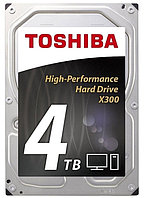 HDD 4 Tb Toshiba, HDWE140EZSTA X300, 128 Mb серебристый
