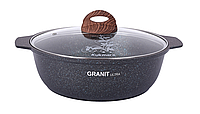 Кастрюля - жаровня 3л «Granit Ultra» голубой (Кукмара, Россия) жгг31а Кастрюля - жаровня 3л «Granit Ultra» голубой (Кукмара, Россия)