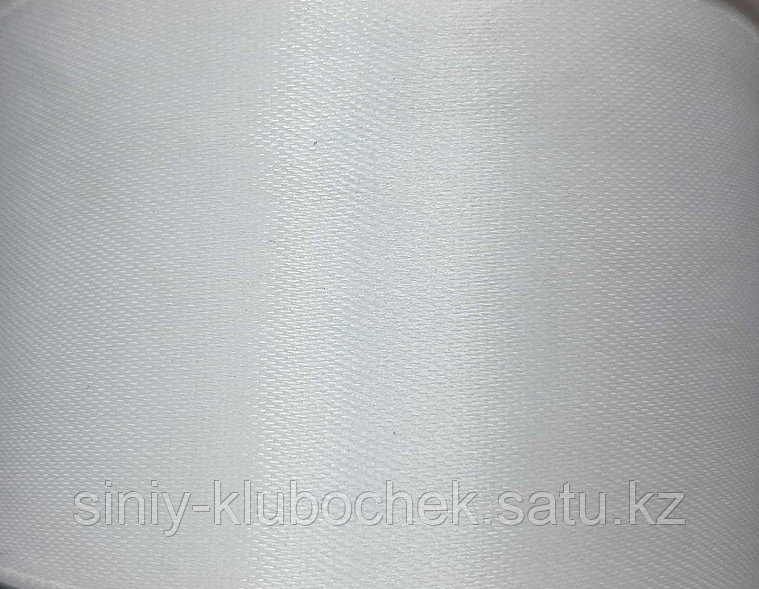 Лента атласная 50 мм Кипенно-белый 3001 - фото 1 - id-p92476220