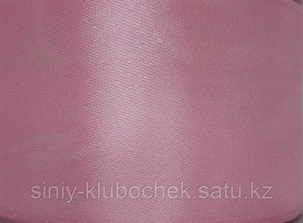 Лента атласная 50 мм Холодный розовый 3057 - фото 1 - id-p92476232