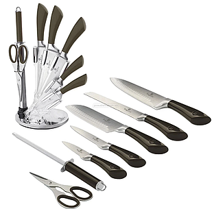 Набор ножей Berlinger Haus Carbon metallic (8 пр.)