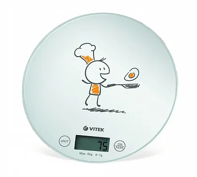 Весы кухонные Vitek VT-8018 белые