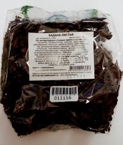 Бадан листья, 50г