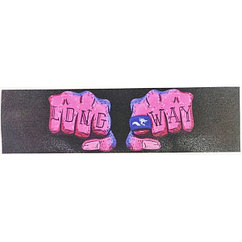 Наждак для деки Longway Fist Pink 160*580 mm