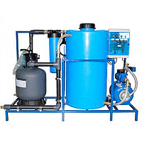 Система очистки воды АРОС-15 ДК (с дозатором хим. реагента и картриджным фильтром)