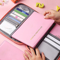 Органайзер дорожный для документов непромокаемый Dream travel 24,5х18,5 см серый