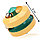 Игрушка антистресс Bead Orbit цвет желтый голубой beat orbit, фото 2
