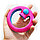 Игрушка антистресс Magic Circle цвета голубой и розовый beat orbit, фото 4