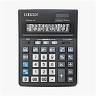 Калькулятор настольный Citizen Business Line CDB1401-BK, 14 разрядов, двойное питание, 155*205*35мм, черный, фото 3