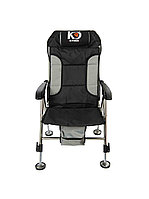 Кресло карповое"Kyoda" SK-003-Grey 70х50х42/90-100, цвет серый ар.2336