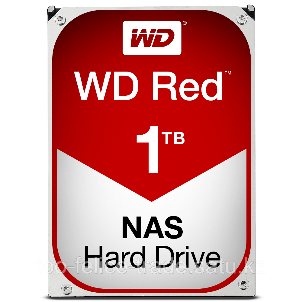 Жёсткий диск WD Red™ WD10EFRX 1ТБ 3,5" 5400RPM 64MB (SATA-III) NAS Edition