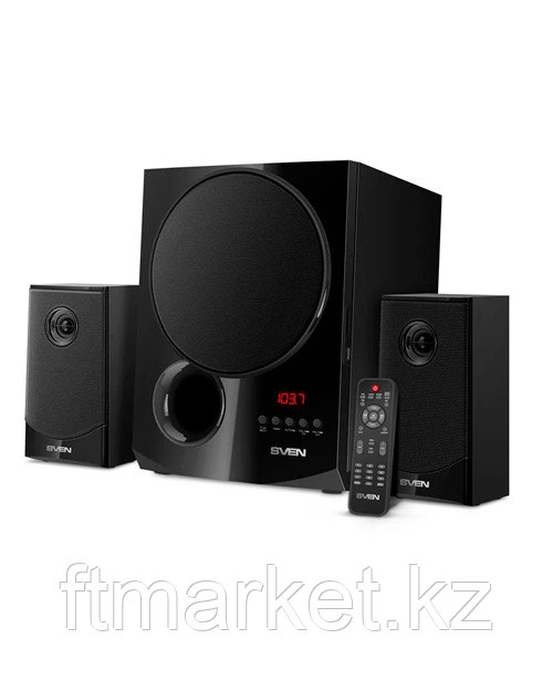 SVEN Колонки MS-2080 черный (70W, FM, USB/SD, Display, RC, Bluetooth)