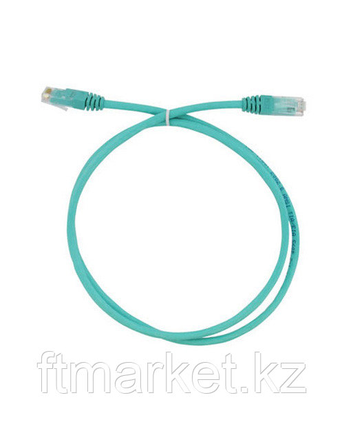 3М FQ100071981 Коммутационный кабель кат. 6, неэкранированный, RJ45-RJ45, UTP, бирюзовый, LSZH, 1 м