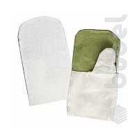 Рукавица хб диогональ одинарная ладонь (плотность 320 гр/м2)