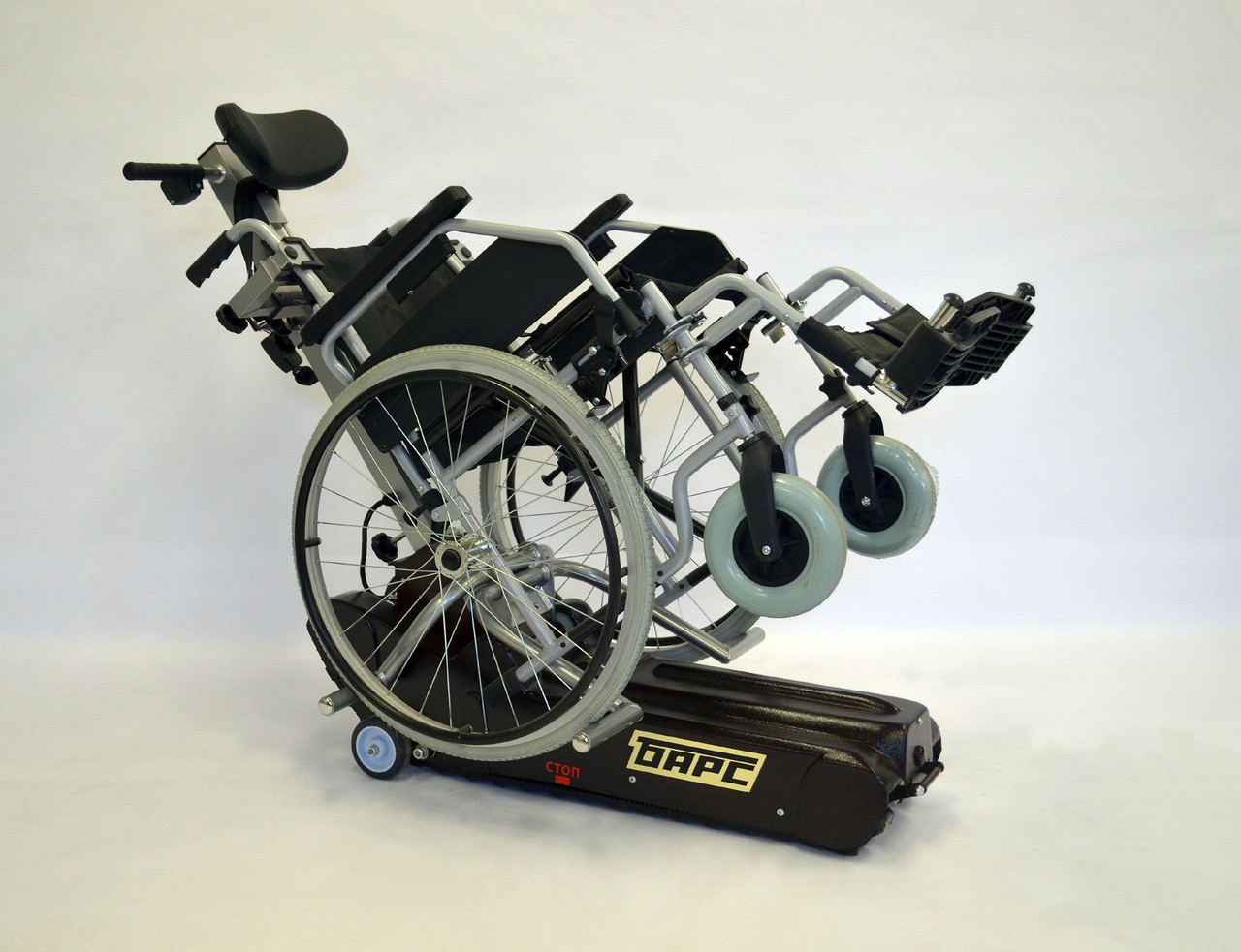 Подъемник «Барс УГП-130» для механических колясок с большими колесами - фото 6 - id-p92393885