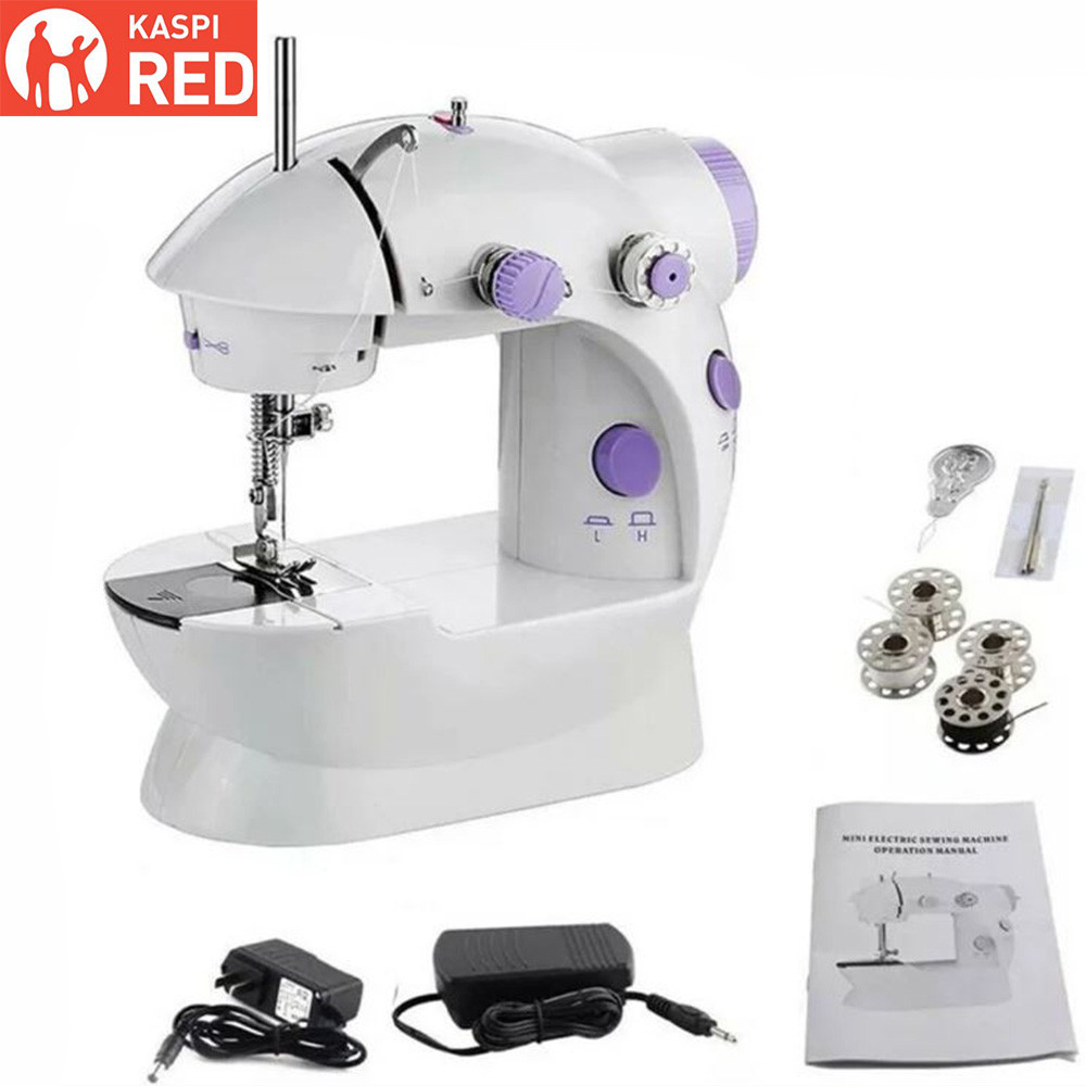 Портативная мини швейная машинка. Mini sewing machine.