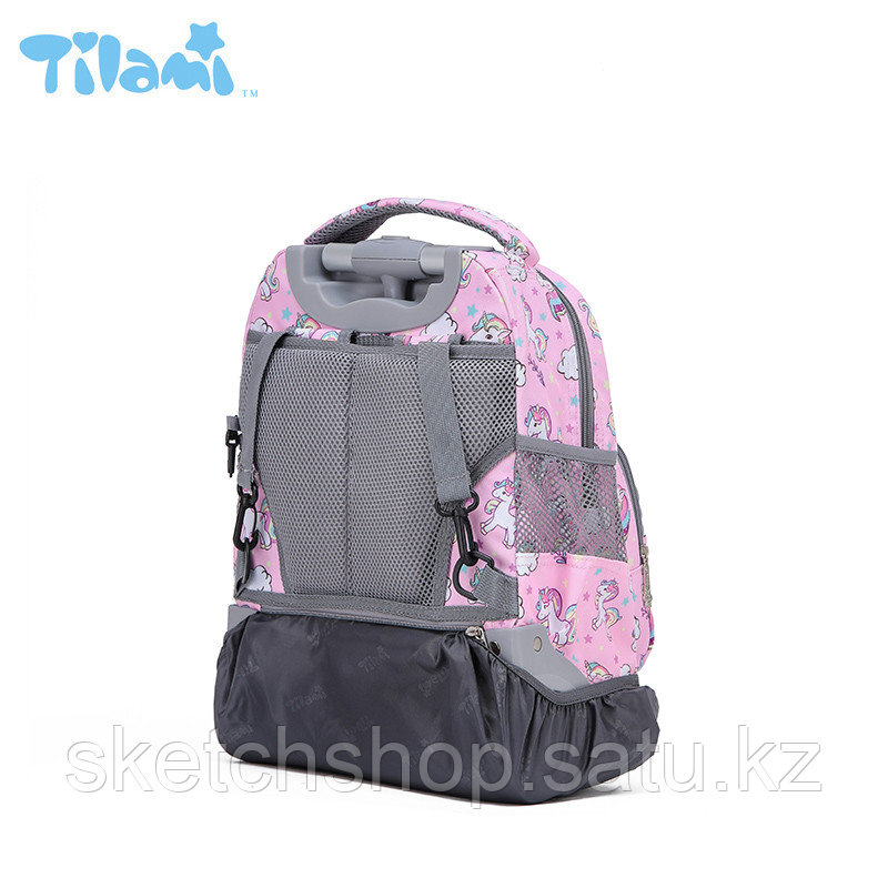 Школьный рюкзак на колесах Tilami White bears (Северные мишки) 1-3 класс - фото 3 - id-p92549056