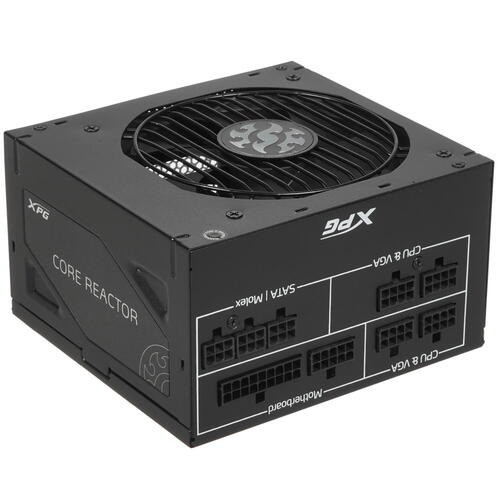 Power supply ATX XPG Core Reactor 750G, 750W, 80 Plus Gold, Modular, black - фото 1 - id-p92555207