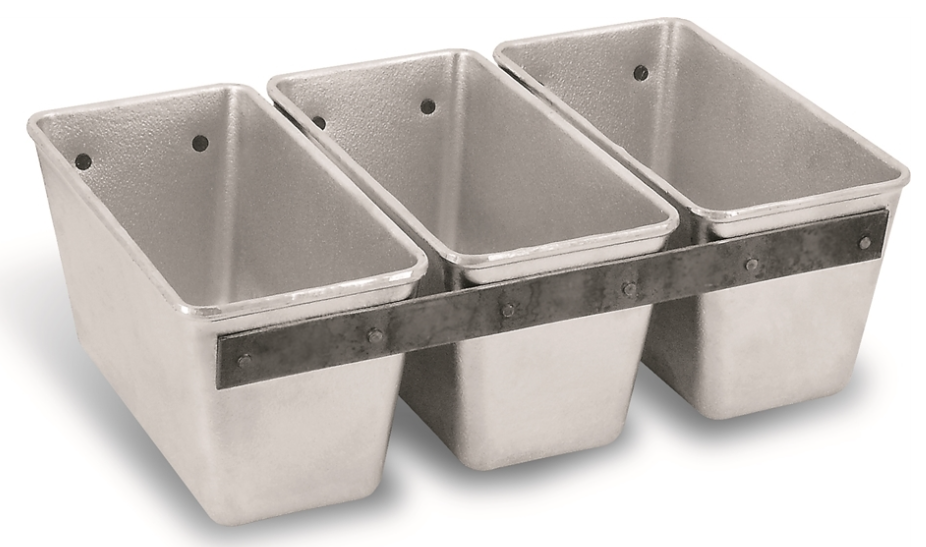 Хлебная форма л-11 3-х секционная Кукмара, фото 1