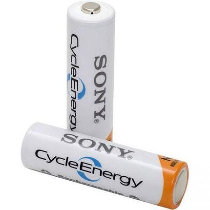 Зарядное устройство AA/AAA + Ni-Mh аккумуляторы Sony CycleEnergy BCG-809HNB, фото 2