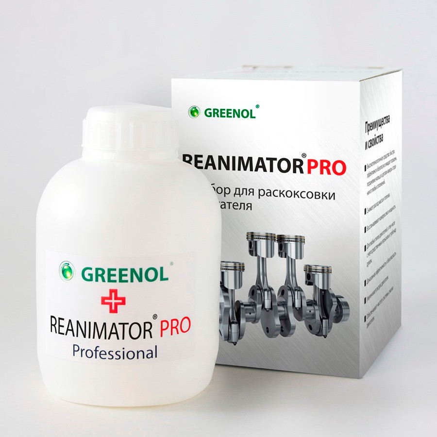 Greenol reanimator Pro раскоксовка 450 мл - фото 1 - id-p92557271