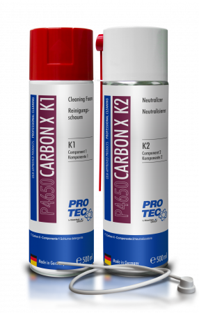 Pro-Tec P4650 Carbon X Combustion Camber Cleaner K1+K2 2x500 мл.