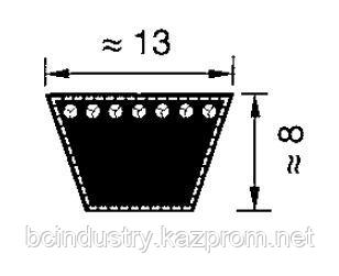 A29 1/2 (780-750) ремень Optibelt VB