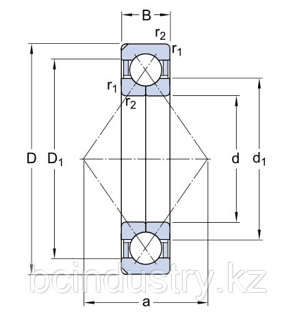 QJ 320 N2MA   подшипник SKF