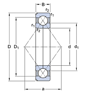 QJ 320 N2MA   подшипник SKF