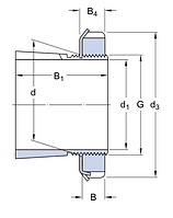 H 205 втулка  SKF