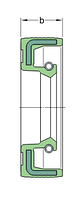 30X45X8 HMS5 RG   Манжетное уплотнение SKF