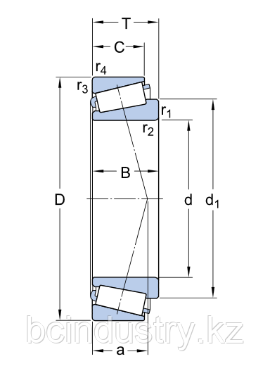 33117  подшипник SKF