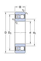 2210 E-2RS1TN9 подшипник SKF