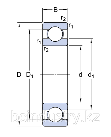 16013   подшипник SKF