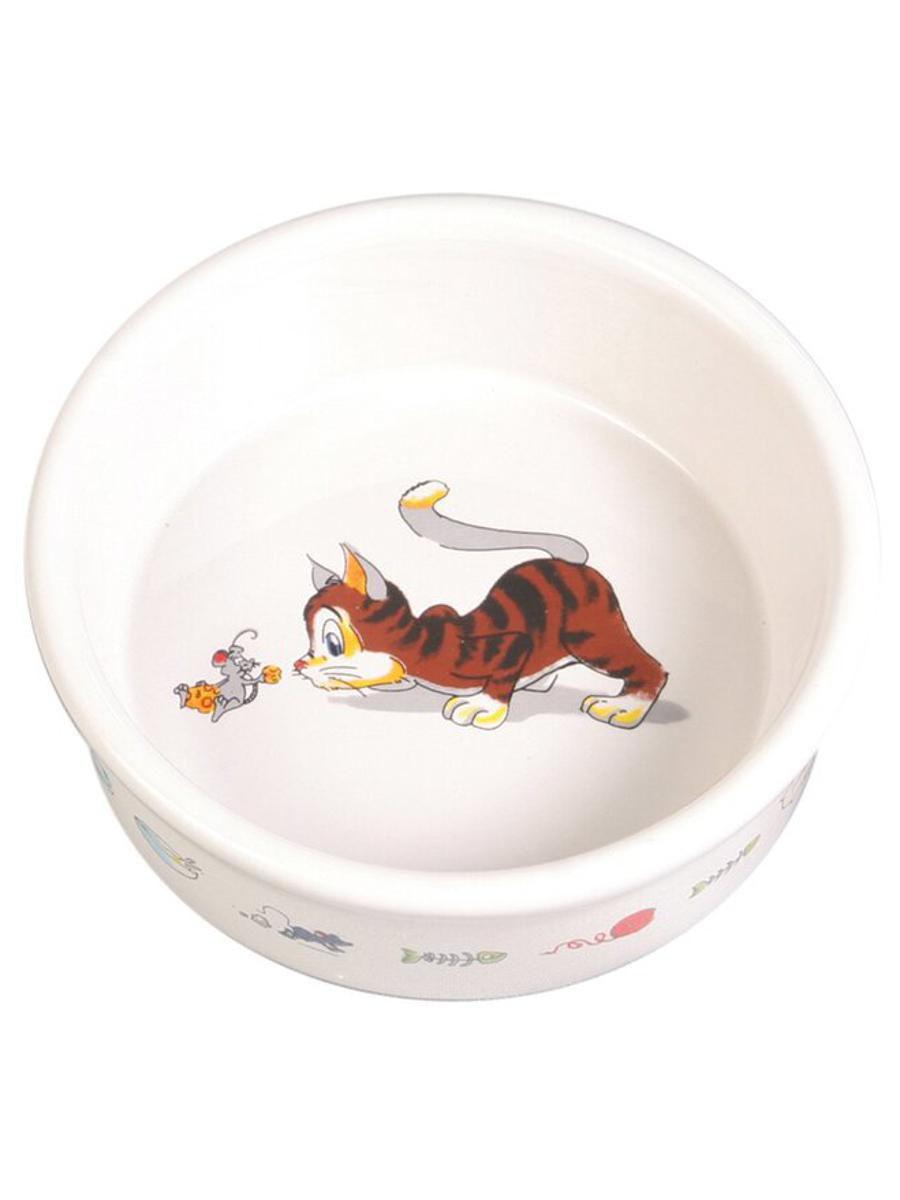 Миска керамическая Котёнок